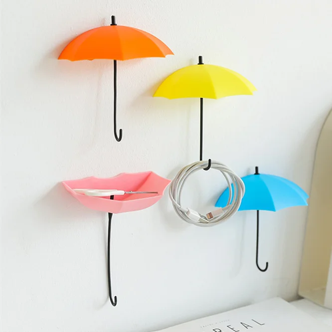 6PCS Fashion Colorful Umbrella Wall Hook Key Hair Pin Holder Organizer Decorative Organizer Umbrella Shaped Holder Organizer
6PCS Fashion Colorful Umbrella Wall Hook Key Hair Pin Holder Organizer Decorative Organizer Umbrella Shaped Holder Organizer