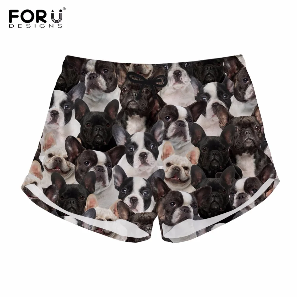 FORUDESIGNS Funny 3D Dog Boston Terrier/French Bulldog Print Shorts Women Harajuku Shorts for Woman Summer Fashion Short Pants
FORUDESIGNS Funny 3D Dog Boston Terrier/French Bulldog Print Shorts Women Harajuku Shorts for Woman Summer Fashion Short Pants