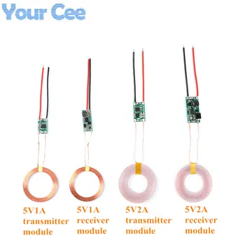 5V 1A/2A Wireless Power Supply Module Wireless Charger Module Transmitter Receiver Terminal Circuit Board Module for DIY Phone
5V 1A/2A Wireless Power Supply Module Wireless Charger Module Transmitter Receiver Terminal Circuit Board Module for DIY Phone