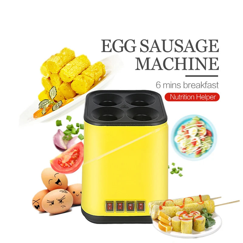 GZZT Commercial Baked Egg Sausage Maker Baking Machine Omelet Breakfast Hot Dogs Eggs Roll Maker Omelette Master
GZZT Commercial Baked Egg Sausage Maker Baking Machine Omelet Breakfast Hot Dogs Eggs Roll Maker Omelette Master