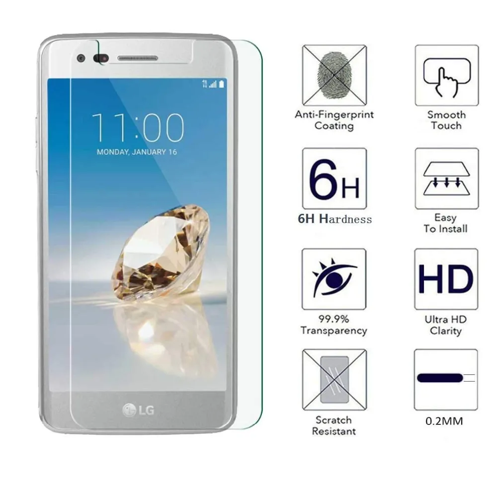 New 9H HD 2.5D Tempered Glasses For LG Aristo Lv3 MS210 LG K8 2017 Tempered Glass Screen Protector Ultra Clear Scratch Resistant
New 9H HD 2.5D Tempered Glasses For LG Aristo Lv3 MS210 LG K8 2017 Tempered Glass Screen Protector Ultra Clear Scratch Resistant