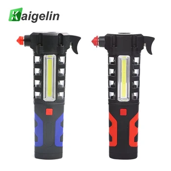16 LEDs+ COB Magnet Flashlight LED Work Light 3W Hight Bright Inspection Light Emergency Hammer Camping Car Repair Light 3 Modes
16 LEDs+ COB Magnet Flashlight LED Work Light 3W Hight Bright Inspection Light Emergency Hammer Camping Car Repair Light 3 Modes