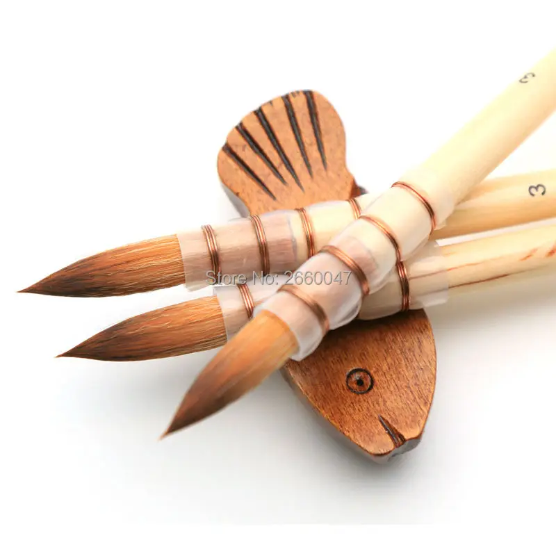 15RT #3 Art Paint Brush Fine Taklon Hair High Quality Watercolor & Acrylic brush
15RT #3 Art Paint Brush Fine Taklon Hair High Quality Watercolor & Acrylic brush