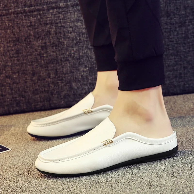Summer new peas shoes men's shoes tide shoes a pedal lazy shoes half support youth low to help flat fashion casual shoes
Summer new peas shoes men's shoes tide shoes a pedal lazy shoes half support youth low to help flat fashion casual shoes