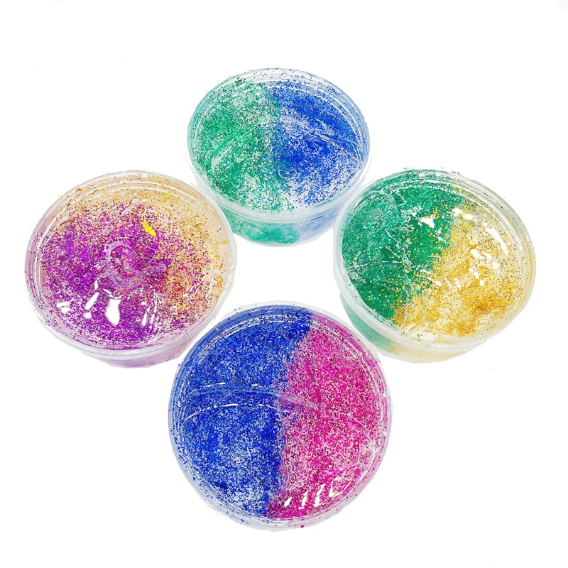 DIY Glitter Slime Crystal Mud Color Gradient Decompression Crystal Cloud Mud Light Plasticine Clay Toys Children Gifts J05001
DIY Glitter Slime Crystal Mud Color Gradient Decompression Crystal Cloud Mud Light Plasticine Clay Toys Children Gifts J05001