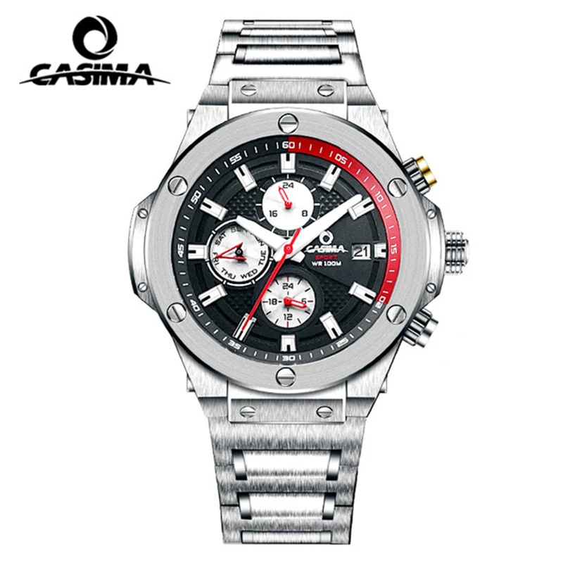 

Relogio Masculino CASIMA Brand Luxury Watch Men 100M Waterproof Luminous Sport Quartz Wrist Watches Clock Saat Reloj Hombre 2019