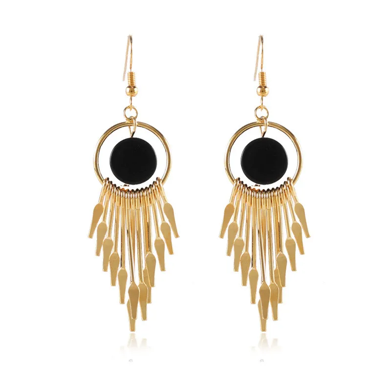 European Big Round Pendant Earrings 2019 Jewelry for Women Female Wedding Party Personality Long Tassel Drop Earring E249
European Big Round Pendant Earrings 2019 Jewelry for Women Female Wedding Party Personality Long Tassel Drop Earring E249