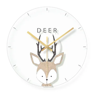 Deer Head Wall Clock Art Silent Animal Wall Clock Living Room Clocks Modern Minimalist Nordic Personality Fashion Wall Clock
Deer Head Wall Clock Art Silent Animal Wall Clock Living Room Clocks Modern Minimalist Nordic Personality Fashion Wall Clock