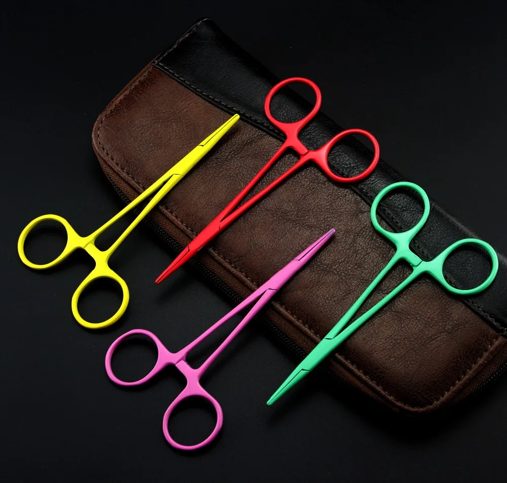 4inch New Straigh Curved Trauma Shears Scissors Hemostat Mosquito Forceps Dog Grooming Surgical Scissors Pet Clamp Cat Arter
4inch New Straigh Curved Trauma Shears Scissors Hemostat Mosquito Forceps Dog Grooming Surgical Scissors Pet Clamp Cat Arter