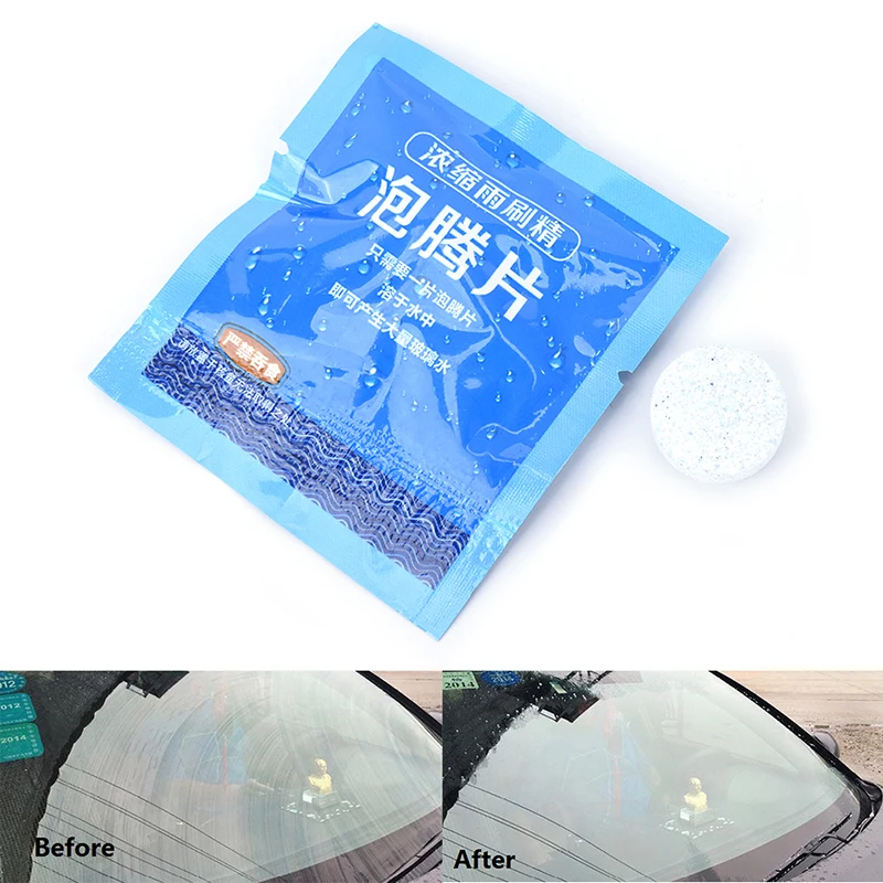 2Pcs Concentrated Car Window Cleaning Effervescent Tablet Individual Package Wiper Maintaining Auto Accessories
2Pcs Concentrated Car Window Cleaning Effervescent Tablet Individual Package Wiper Maintaining Auto Accessories