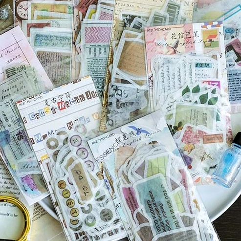 YPP CRAFT 60pcs Vintage Magazine Washi Paper Stickers for Scrapbooking DIY Projects/Photo Album/Card Making Crafts
YPP CRAFT 60pcs Vintage Magazine Washi Paper Stickers for Scrapbooking DIY Projects/Photo Album/Card Making Crafts