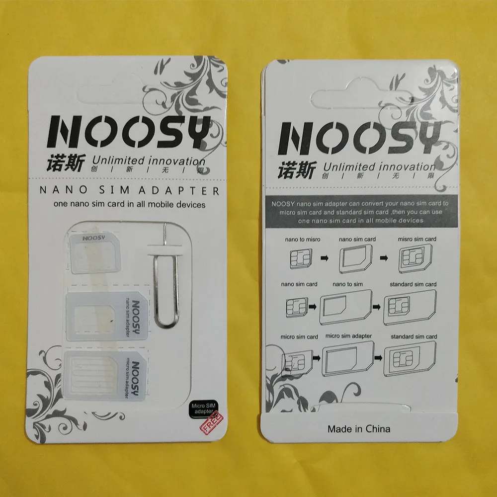 SIM Card Adapter 4 in 1 Nano Micro SIM Adapters Standard SIM Card Adapters Eject Pin For iphone X 7 8 5 6 6S 7P All smart Phones
SIM Card Adapter 4 in 1 Nano Micro SIM Adapters Standard SIM Card Adapters Eject Pin For iphone X 7 8 5 6 6S 7P All smart Phones
