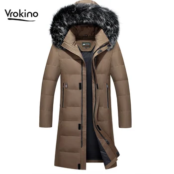 Men's Down Jacket New In 2019 Men's Long Thick Warm Down Jacket Fashion High-end Men's Winter Large Size White Duck Down Jacket
Men's Down Jacket New In 2019 Men's Long Thick Warm Down Jacket Fashion High-end Men's Winter Large Size White Duck Down Jacket