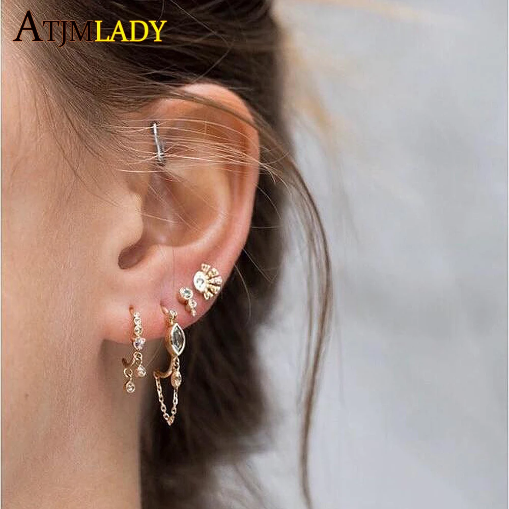 European Ethnic 925 sterling silver stud white green oval birthstone cz with tassel chain romantic fashion girl women earring
European Ethnic 925 sterling silver stud white green oval birthstone cz with tassel chain romantic fashion girl women earring
