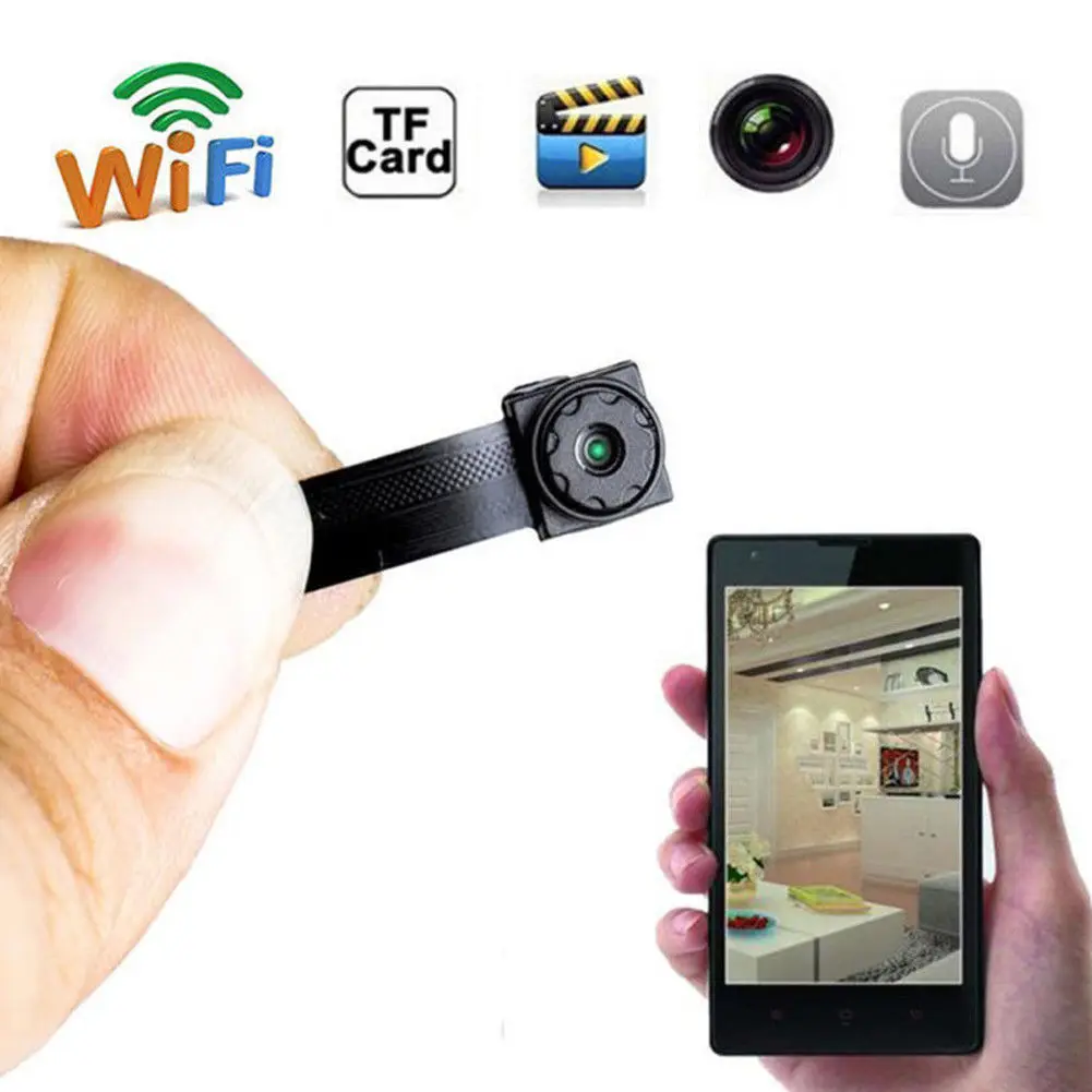 

Brand New 2019 Mini HD Wireless WIFI IP Camera Hidden DIY Module DV DVR Nanny Micro Cam FHD Mini Camcorders