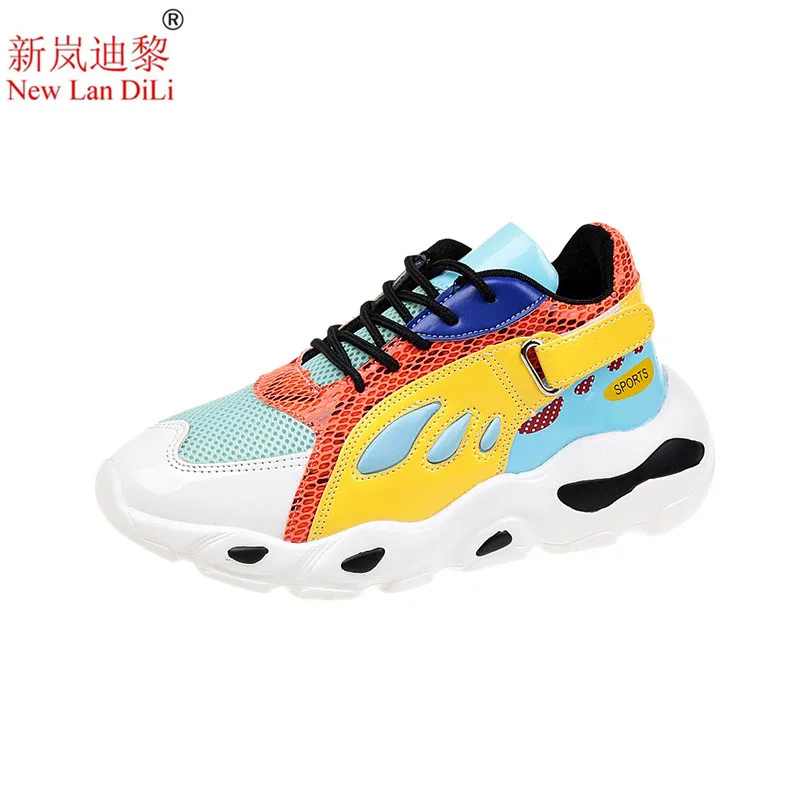2019 New Spring Autumn Shoes Women Mesh Breathable Creepers Platform Shoes Woman Sneakers Flat Casual Trainers
2019 New Spring Autumn Shoes Women Mesh Breathable Creepers Platform Shoes Woman Sneakers Flat Casual Trainers