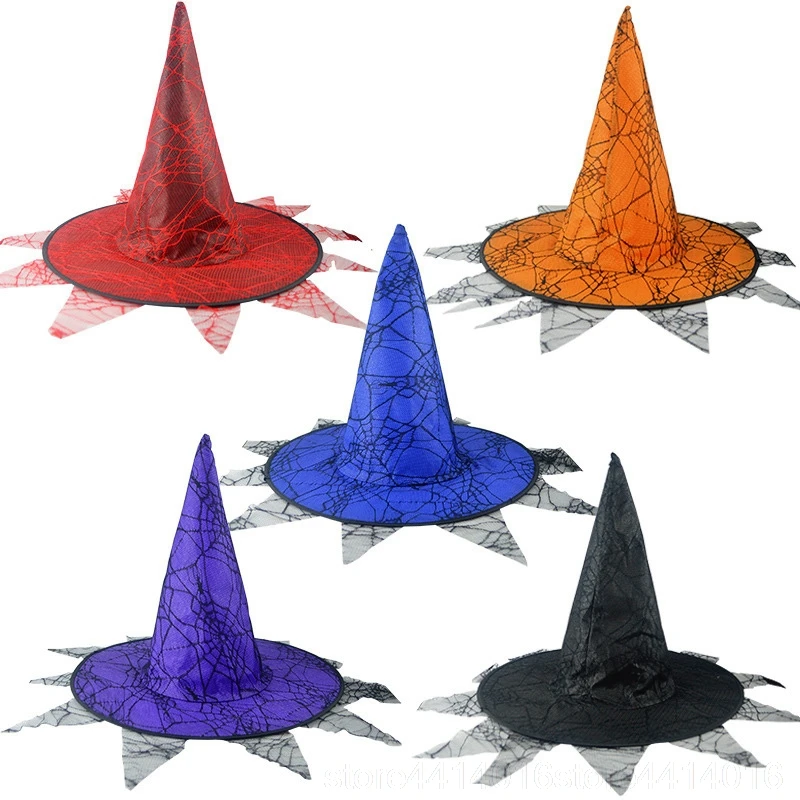 1 Pcs Double-layer Lace Witch Hat Halloween Masquerade Party Hat Headwear Accessories Holiday Show Supplies 99
1 Pcs Double-layer Lace Witch Hat Halloween Masquerade Party Hat Headwear Accessories Holiday Show Supplies 99