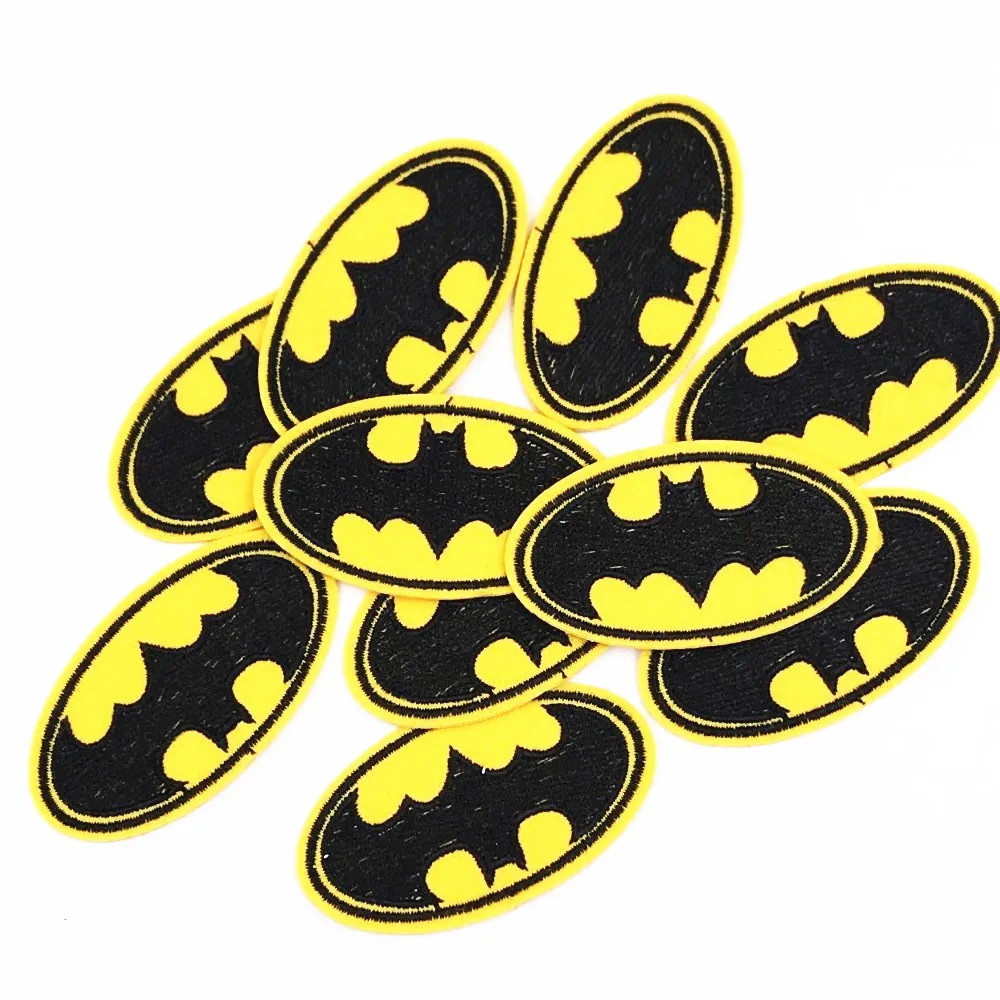10Pcs Batman Patch For Clothing Stickers Clothes Bags Shoes Badges Parches Emobroidered Iron on Sew-On Garment Apparel accessory
10Pcs Batman Patch For Clothing Stickers Clothes Bags Shoes Badges Parches Emobroidered Iron on Sew-On Garment Apparel accessory