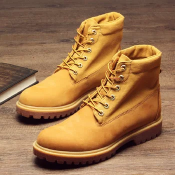 New Spring Autumn Men Cow Leather Ankle Riding Equestrian Round Toe Fabric Lace-up Waterproof non-slip Fashion Boots 20180901
New Spring Autumn Men Cow Leather Ankle Riding Equestrian Round Toe Fabric Lace-up Waterproof non-slip Fashion Boots 20180901