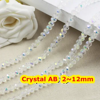 Crystal AB Color 2mm,3mm,4mm,6mm,8mm 10mm,12mm 5040# AAA Top Quality loose Crystal Rondelle Glass beads
Crystal AB Color 2mm,3mm,4mm,6mm,8mm 10mm,12mm 5040# AAA Top Quality loose Crystal Rondelle Glass beads