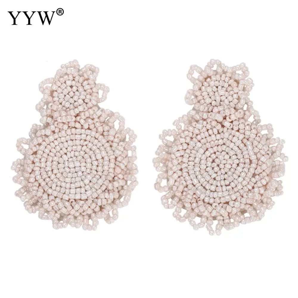 YYW Boho Seedbeads Earrings Handmade Big Beads Statement Earrings Ethnic Party Jewelry Dangle Drop Earrings Gift Pendientes
YYW Boho Seedbeads Earrings Handmade Big Beads Statement Earrings Ethnic Party Jewelry Dangle Drop Earrings Gift Pendientes