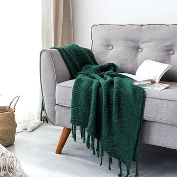 Nordic Summer Knitted Blanket Cotton Throw Blankets Sofa Cover Women Air-conditioned Room Tippet Two Sides Tassels 130x170cm
Nordic Summer Knitted Blanket Cotton Throw Blankets Sofa Cover Women Air-conditioned Room Tippet Two Sides Tassels 130x170cm