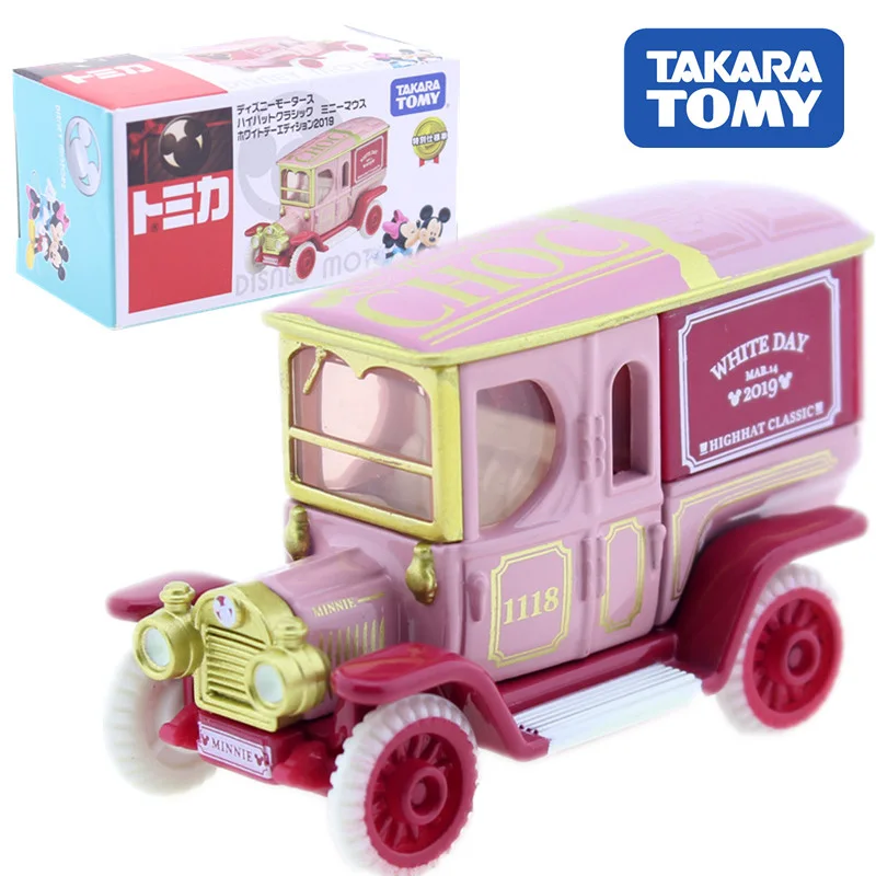Takara Tomy Tomica Disney Motors High Hat Classic Minnie White Day Metal Cast Toy Car Model Vehicle Toys for Children New
Takara Tomy Tomica Disney Motors High Hat Classic Minnie White Day Metal Cast Toy Car Model Vehicle Toys for Children New