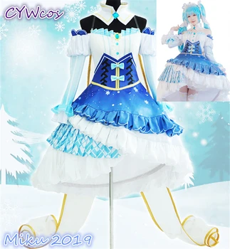 Customsized Cosplay Vocaloid Hatsune Miku Star and Snow Miku 2019 Cosplay Costume Female Dress Anime Halloween Party Costumes
Customsized Cosplay Vocaloid Hatsune Miku Star and Snow Miku 2019 Cosplay Costume Female Dress Anime Halloween Party Costumes