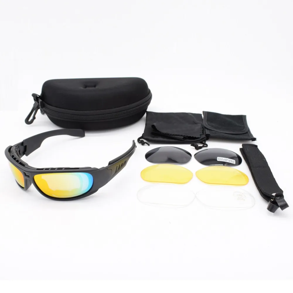 Men's Outdoor Military Tactical Glasses For Hunting Climbing Hiking Cycling Polarized UV Protection Sunglasses
Men's Outdoor Military Tactical Glasses For Hunting Climbing Hiking Cycling Polarized UV Protection Sunglasses