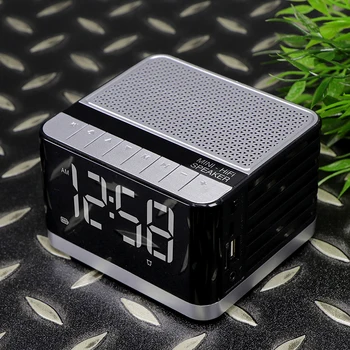 P8 Bluetooth Speaker 5.0 Wireless Audio LED Display Clock Alarm Function 5W Power + Passive Amplifier Bluetooth Speaker
P8 Bluetooth Speaker 5.0 Wireless Audio LED Display Clock Alarm Function 5W Power + Passive Amplifier Bluetooth Speaker