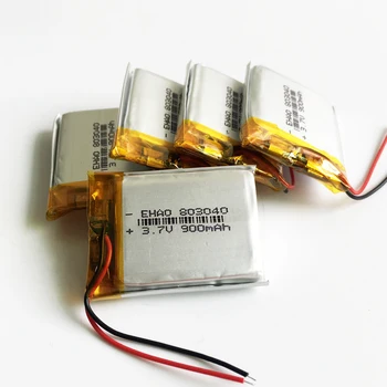 5 pcs 3.7V 900mAh Lithium Polymer Li Po Rechargeable Battery 803040 For Mp3 DVD GPS PSP Pocket e-book bluetooth keyboard speaker
5 pcs 3.7V 900mAh Lithium Polymer Li Po Rechargeable Battery 803040 For Mp3 DVD GPS PSP Pocket e-book bluetooth keyboard speaker
