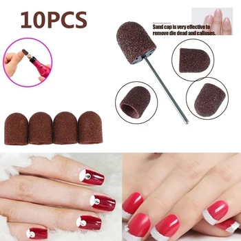 10PCS Pro Rubber Mandrel+Sanding Cap Pedicure Tools Electric Nail Art Drill Nail Grinding Machine Sand Cap With Center Axis
10PCS Pro Rubber Mandrel+Sanding Cap Pedicure Tools Electric Nail Art Drill Nail Grinding Machine Sand Cap With Center Axis
