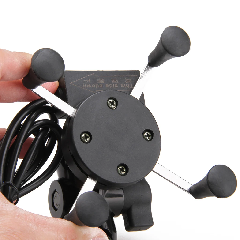 X-Grip CS-328 Universal Motorcycle Mount Clamp Cell Phone Holder USB Charger for Motorcycle ATV for 3.5-6 inche Screen
X-Grip CS-328 Universal Motorcycle Mount Clamp Cell Phone Holder USB Charger for Motorcycle ATV for 3.5-6 inche Screen