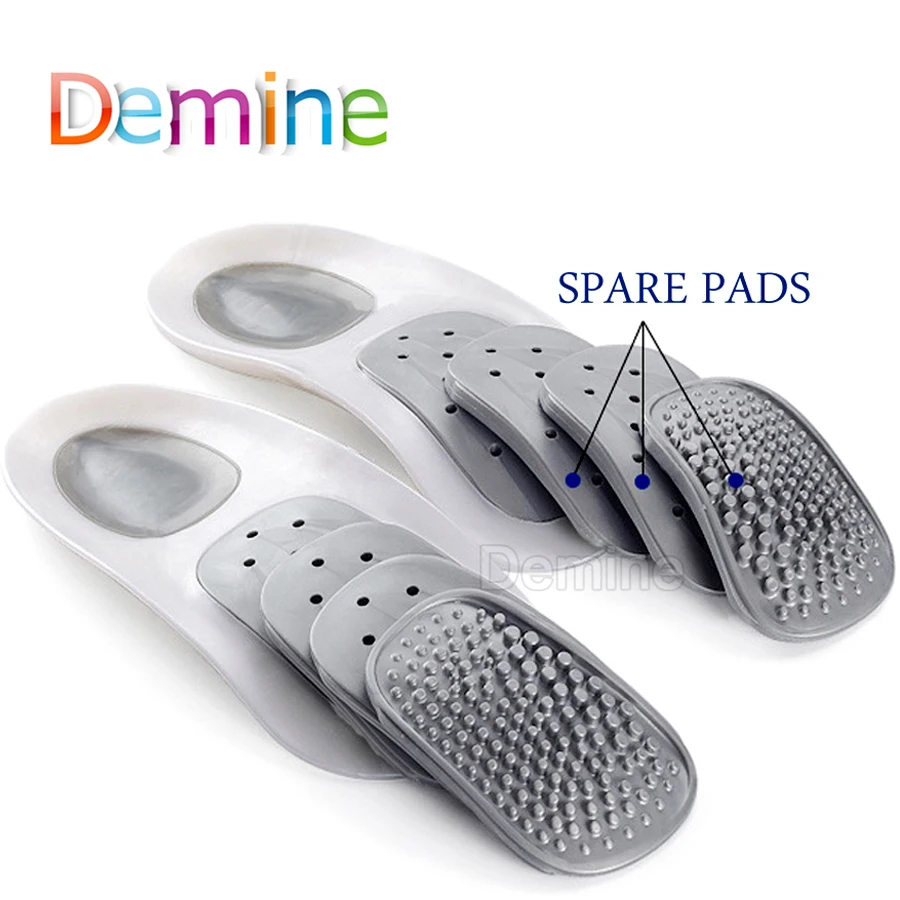 Orthotic Arch Support Insoles Silicon Gel Shoe Pads for Flatfoot Orthopedic X O Leg Flat Foot Men Women Health Care Insole Pad
Orthotic Arch Support Insoles Silicon Gel Shoe Pads for Flatfoot Orthopedic X O Leg Flat Foot Men Women Health Care Insole Pad