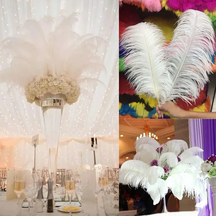 High Quality Ostrich Feathers 10PCS / 24-26 Inch (60-65 Cm) DIY Wedding Natural Decor Party Costume Design Feather
High Quality Ostrich Feathers 10PCS / 24-26 Inch (60-65 Cm) DIY Wedding Natural Decor Party Costume Design Feather
