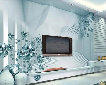beibehang Modern crystal ball 3d stereo home interior wallpaper home decoration background wall wallpapers for living room
beibehang Modern crystal ball 3d stereo home interior wallpaper home decoration background wall wallpapers for living room