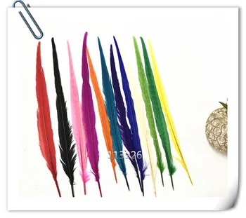 100 Pcs/Lot 16-18inch/40-45cm Natural Pheasant Feathers Ringneck pheasant tail feather wedding party costume cosplay decorations
100 Pcs/Lot 16-18inch/40-45cm Natural Pheasant Feathers Ringneck pheasant tail feather wedding party costume cosplay decorations