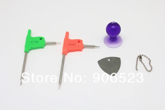 

MINI 6 in 1 Multi-purpose Keychain screwdriver set for iphone4 4S 5 screw opening tools kit