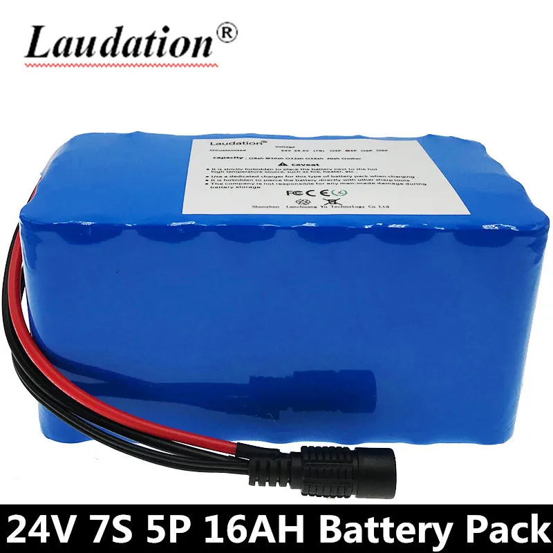 Laudation 24V lithium ion battery 16Ah electric bicycle 29.4V 16000mAh 15A BMS 250W 350W 18650 wheelchair battery pack
Laudation 24V lithium ion battery 16Ah electric bicycle 29.4V 16000mAh 15A BMS 250W 350W 18650 wheelchair battery pack