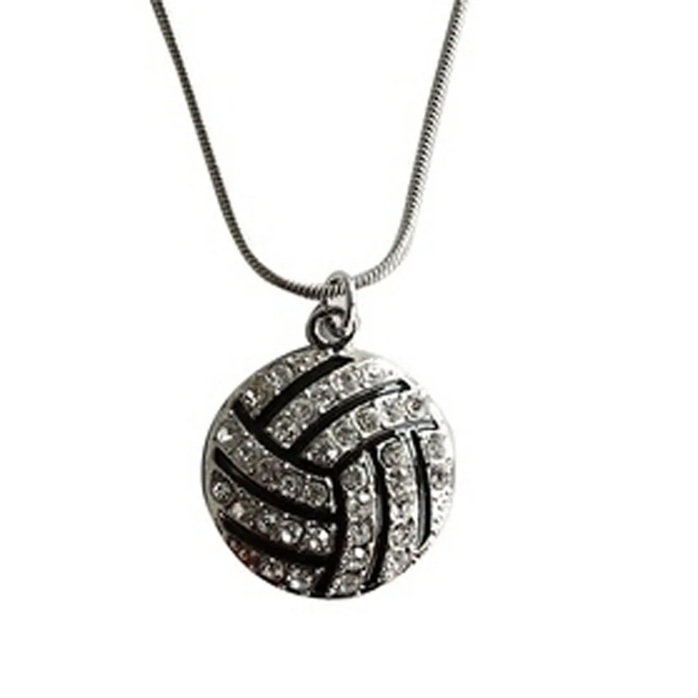 2018 Drop Shipping Pendant With Ball Chain Necklace Volleyball Pendant Necklace Zebra Pattern With Rhinestones
2018 Drop Shipping Pendant With Ball Chain Necklace Volleyball Pendant Necklace Zebra Pattern With Rhinestones