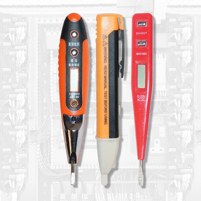 Electric indicator 12-1000V Socket Wall AC Power Outlet Voltage Detector Sensor Tester Pen
Electric indicator 12-1000V Socket Wall AC Power Outlet Voltage Detector Sensor Tester Pen