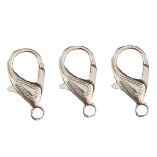 50 Pcs Silver Eye Pattern Lobster Clasps 30x16mm
50 Pcs Silver Eye Pattern Lobster Clasps 30x16mm