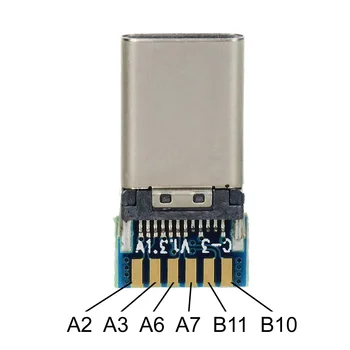 10pcs/lot DIY 24pin USB 3.1 Type C USB-C Male Plug Connector SMT type with PC Board
10pcs/lot DIY 24pin USB 3.1 Type C USB-C Male Plug Connector SMT type with PC Board