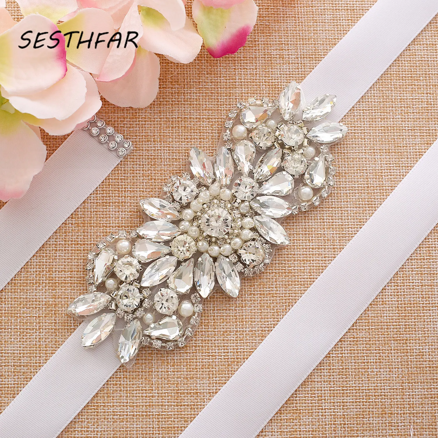 Crystal Wedding Belts Rhinestone Bridal Dress Belt Satin Bridal Ribbon Sash Belt Wedding Accessories J212S
Crystal Wedding Belts Rhinestone Bridal Dress Belt Satin Bridal Ribbon Sash Belt Wedding Accessories J212S