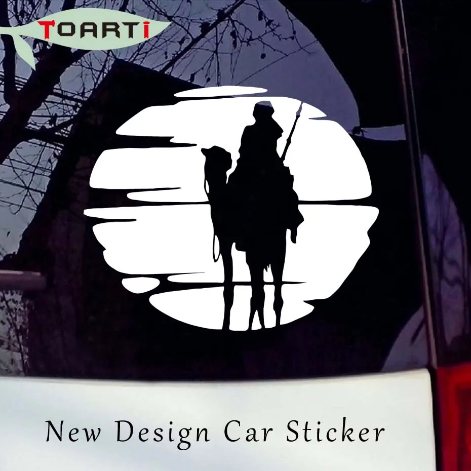 12.7*10.6CM Man is Riding a Camel in The Desert Car Sticker Animal Decals Removable Waterproof Window Car Styling Laptop Sticker
12.7*10.6CM Man is Riding a Camel in The Desert Car Sticker Animal Decals Removable Waterproof Window Car Styling Laptop Sticker
