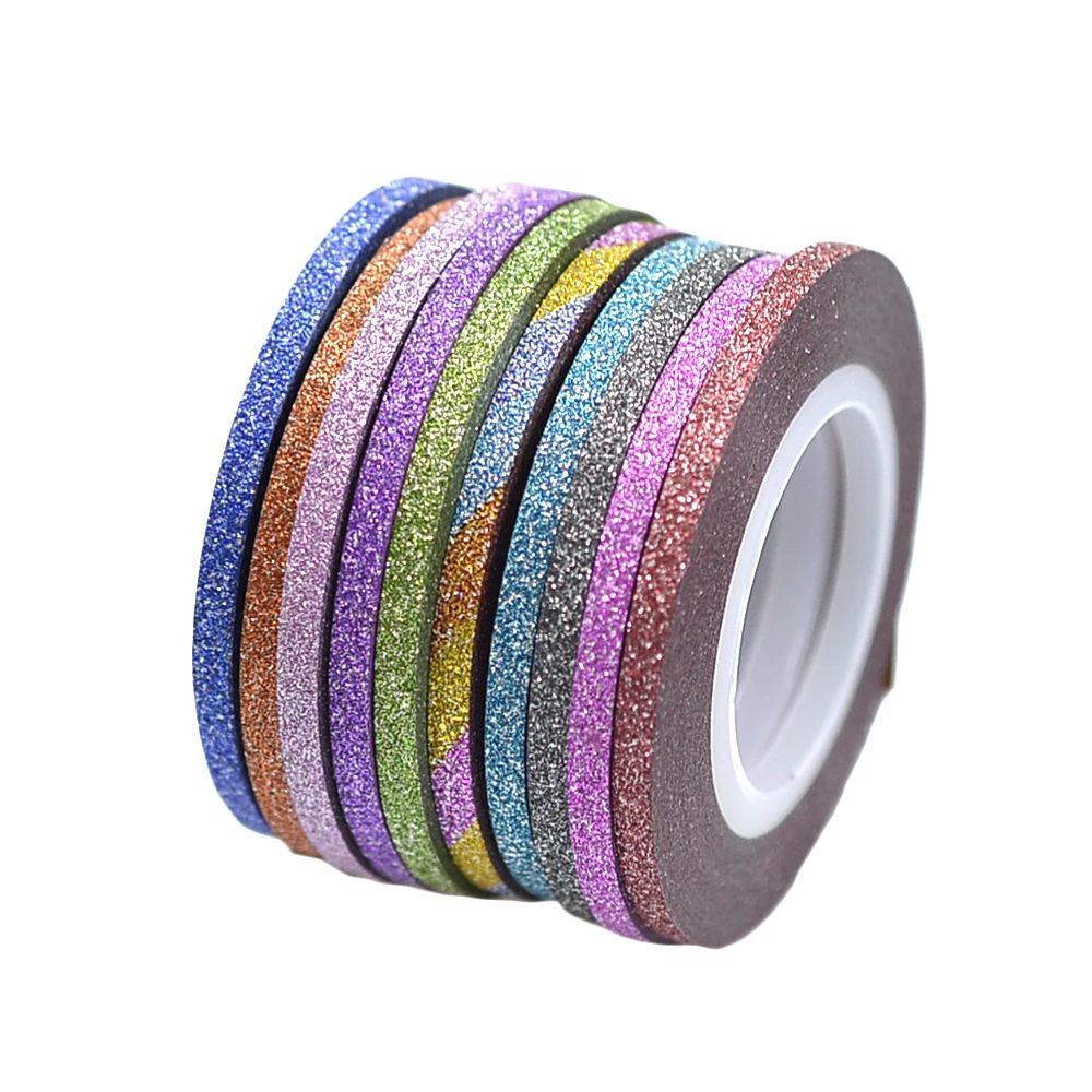 12Pcs 3d Glitter Mixed Colors Nail Rolls Striping Tape Line 3mm DIY Nail Art Tips Decoration Sticker Care Tools NC394
12Pcs 3d Glitter Mixed Colors Nail Rolls Striping Tape Line 3mm DIY Nail Art Tips Decoration Sticker Care Tools NC394
