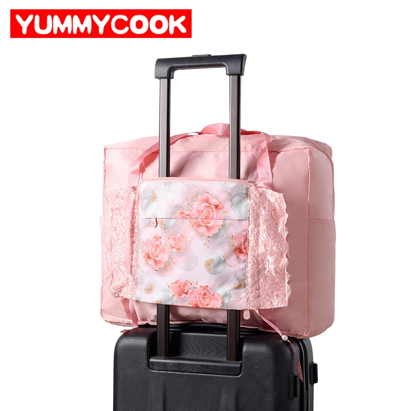 Portable Folding Large Casual Travel Bags Women Lace Underwear Shoes Duffle Bag Suitcase Organizer Luggage Wardrobe Accessories
Portable Folding Large Casual Travel Bags Women Lace Underwear Shoes Duffle Bag Suitcase Organizer Luggage Wardrobe Accessories