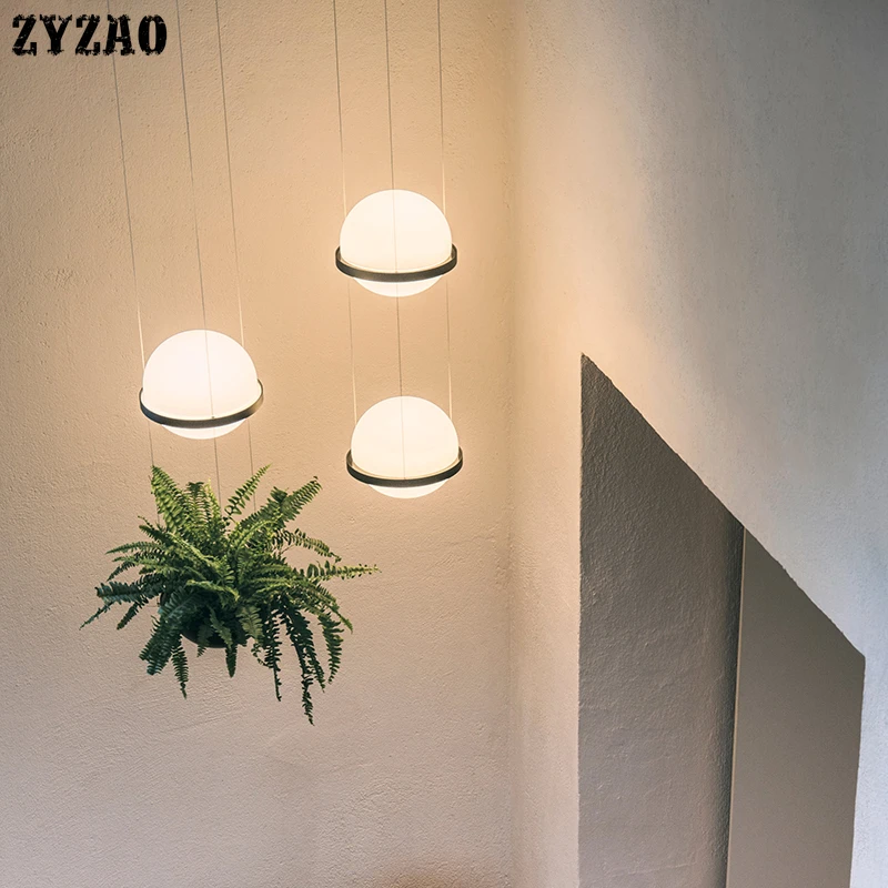Modern Glass Ball Led Pendant Lights Living Room Bedroom Pendant Lamps Office Bar Stair Nordic Art Decor Hanging Light Fixtures
Modern Glass Ball Led Pendant Lights Living Room Bedroom Pendant Lamps Office Bar Stair Nordic Art Decor Hanging Light Fixtures