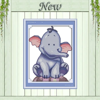A baby elephant cartoon animal diy painting counted printed on canvas DMC 14CT 11CT Cross Stitch Needlework Sets Embroidery kits
A baby elephant cartoon animal diy painting counted printed on canvas DMC 14CT 11CT Cross Stitch Needlework Sets Embroidery kits