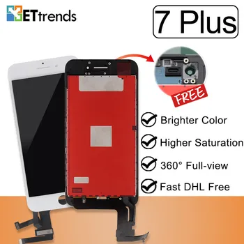 10pcs/lot High Quality AAA LCD Display For iPhone 7 plus LCD Screen Touch Digitizer Assembly One by One Tested DHL Free Shipping
10pcs/lot High Quality AAA LCD Display For iPhone 7 plus LCD Screen Touch Digitizer Assembly One by One Tested DHL Free Shipping